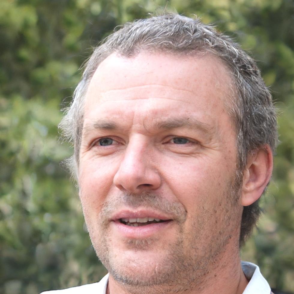 Portret van enthousiaste speler Toomas Veski